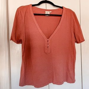 Rustic orange tee